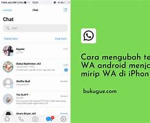 Wa Android Menjadi Iphone